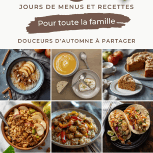 Coco'Nut Menus - Douceurs d’automne à partager